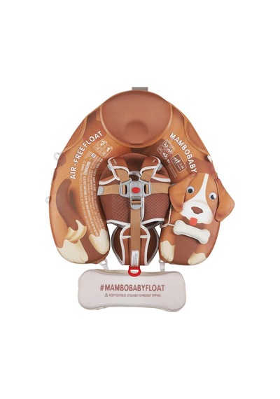 Mambobaby Yüzme Simidi - Puppy, Emniyetli, Gölgelikli Ve Ayak Destekli