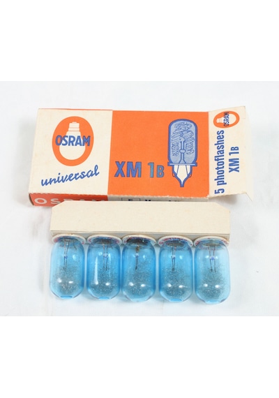 10 Adet Osram Flash Bulbs Photoflashes Xm 1b