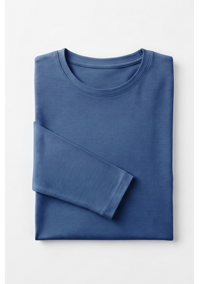 Kiagu Erkek Çocuk Uzun Kollu Basic Düz Tişört %100 Pamuk Bisiklet Yaka T-shirt 2-13 Yaş İndigo Kiagu Erkek Çocuk Uzun Kollu Basic Düz Tişört %100 Pamuk Bisiklet Yaka T-shirt 2-13 Yaş İndigo