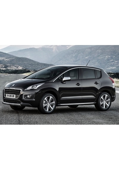 3008 Peugeot Uyumlu Bagaj Paspası Havuzlu Kaucuk 2010-2016 Sıyah