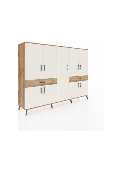 Hyperion Dolap 12 Raflı 2 Çekmeceli 8 Kapaklı 220x44x163 Çam-ayta Çam-aytaşı/çam Hyperion Dolap 12 Raflı 2 Çekmeceli 8 Kapaklı 220x44x163 Çam-ayta Çam-aytaşı/çam