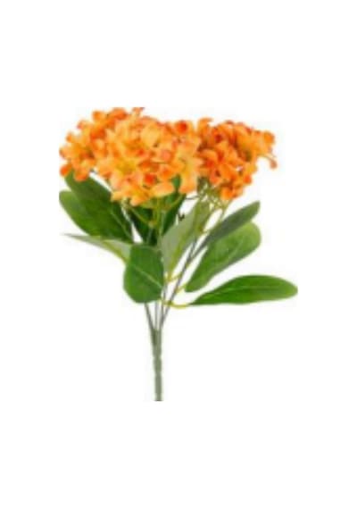 Yapay Çiçek Şakayık Demet 9 Dal Krem 42 Cm. Çok Renkli