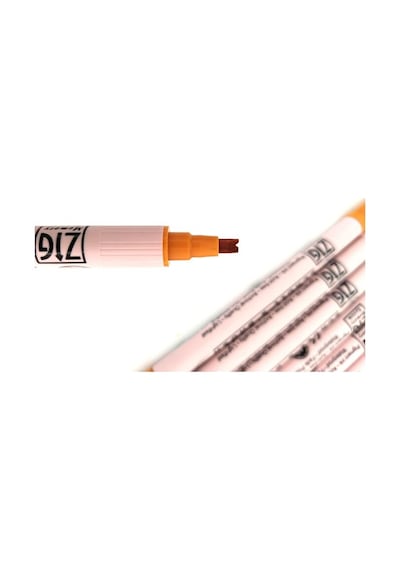 Zig Scroll & Brush Çift Çizgi Ve Fırça Uçlu Kaligrafi Kalemi, Davetiye Kalemi-8 Adet Zig Scroll & Brush Çift Çizgi Ve Fırça Uçlu Kaligrafi Kalemi, Davetiye Kalemi-8 Adet