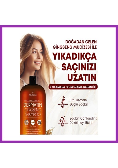 Bezos Policlear Dermatin Gingseng Şampuan Bty