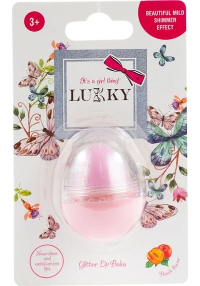 Lukky Besleyici Dudak Kremi Simli Pembe