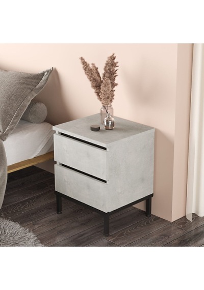 Arya Komodin 2 Çekmece Metal Ayaklı Taş-siyah Ary25-tl Kum Taşı Arya Komodin 2 Çekmece Metal Ayaklı Taş-siyah Ary25-tl Kum Taşı