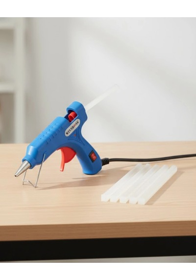Mey İthalat Pratik Kullanımlı 20w Silikon Tabancası 7.5 Mm Silikon Uyumlu 5 Adet Hediye Silikon