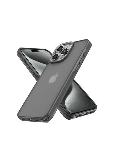 Newface Apple İphone 14 Pro Kılıf Elegant Kapak - Titan Gri