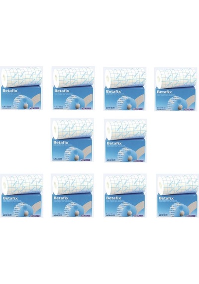 Betafix Esnek Sabitleme Bandı Fix Flaster Bant 5m x 10cm 10 Adet