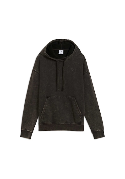 Puma Essentıals Elevated Kadın Geniş Kesim Kapüşonlu Sweatshırt 688103 01 SiYAH
