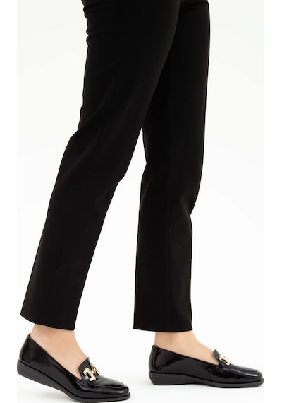 Relax Anatomic Kadın Hakiki Deri Siyah Comfort Ayakkabı 611 E2701-03 Bn Ayk Sk22/23 Black Siyah