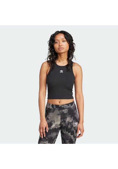 Adidas Essentials Ribbed Kadın Atlet C-adııw5736b30a00 Siyah