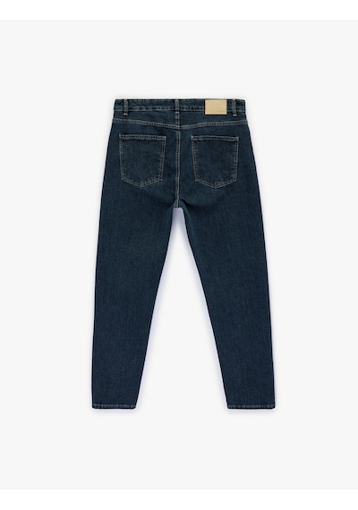 Koton Pamuklu Normal Bel Tapered Fit Jean Pantolon - Joe Jean Orta İndigo 6sam40156nd İndigo Koton Pamuklu Normal Bel Tapered Fit Jean Pantolon - Joe Jean Orta İndigo 6sam40156nd İndigo