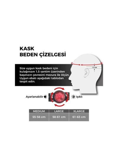 Zozo Mv29 Işıklı Kask Siyah/Lime M