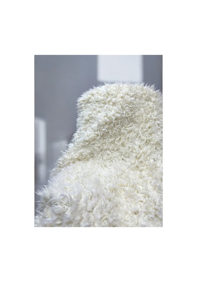 İthal Krema Soft, Kuzu Peluş Kumaş 100x150 Cm Soft, Hafif Bej Bej