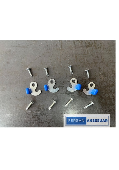 Evcil Hayvanlar İçin 4 Adet Metal Sineklik Kancas Evcil Hayvanlar İçin 4 Adet Metal Sineklik Kancas