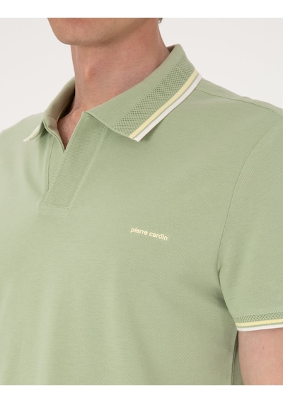 Pierre Cardin Erkek Açık Haki Tişört 50302625-vr183 Açık Haki