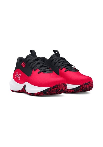 Under Armour Ps Lockdown 7 Çocuk Basketbol Ayakkabısı 3028514-600 Kırmızı