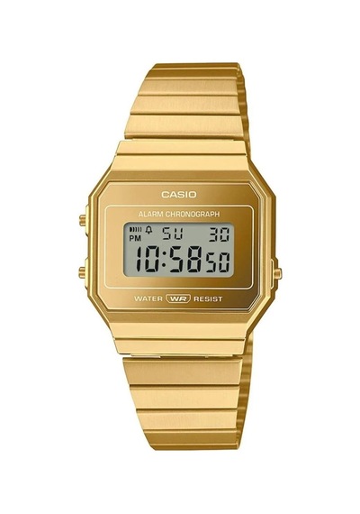 Casio A700wevg-9adf Erkek Kol Saati Altın - Gri