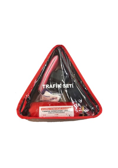 Trafik Seti Ve Kuru Kimyevi Tozlu%40 Map Abc Araç Yangın Söndürme Tüpü 1 Kg