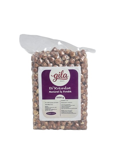 Gila 2025 Mahsulü Bi Kıtırdat Natürel Fındık 1 KG