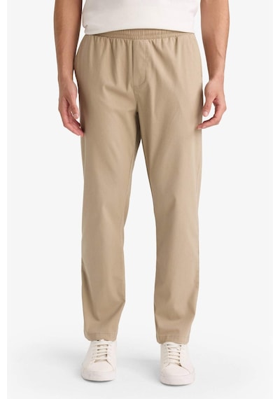 Defacto Erkek Pamuklu Smart-casual Pantolon F9224ax26spbg716 Bej-bg716