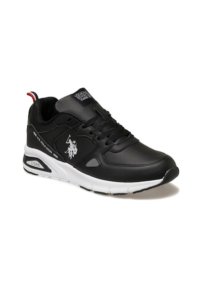 U.S. Polo Assn. U.s Polo Assn. Vance 4pr Erkek Spor Ayakkabı Siyah Siyah