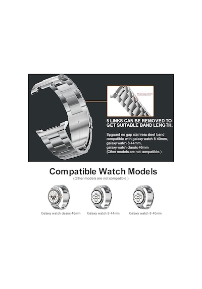 Samsung İle Uyumlu Galaxy Watch 8 40mm 44mm Classic 46mm Kordon Klipsli Metal Kordon 04 Kısaltma Aparatı Çok Renkli Samsung İle Uyumlu Galaxy Watch 8 40mm 44mm Classic 46mm Kordon Klipsli Metal Kordon 04 Kısaltma Aparatı Çok Renkli