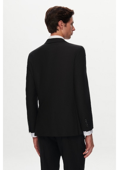D's Damat Ds Damat Slim Fit Siyah Düz Takim Elbise 5he05ob35577m 001