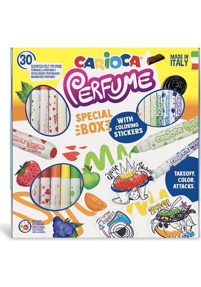 Carioca Perfume Special Kokulu Keçeli Boya Kalemi 30'Lu Özel Set