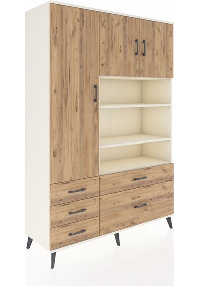 Hyperion Dolap 9 Raflı 5 Çekmeceli 3 Kapaklı 132x44x195 Aytaşı-çam/çam Atlas Çam/atlas Çam Hyperion Dolap 9 Raflı 5 Çekmeceli 3 Kapaklı 132x44x195 Aytaşı-çam/çam Atlas Çam/atlas Çam