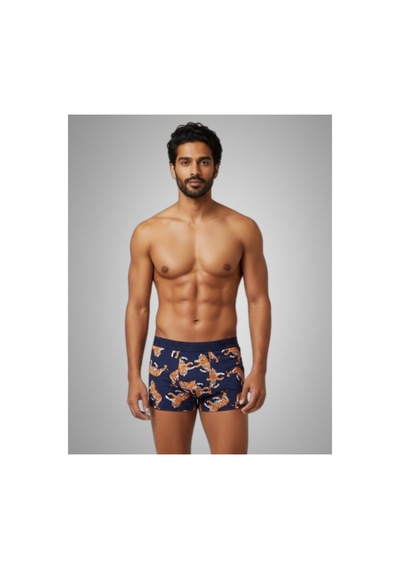 Harry Jons Erkek 6'lı Desenli Renkli Pamuklu Premium Paket Boxer Karışık2 Karışık2