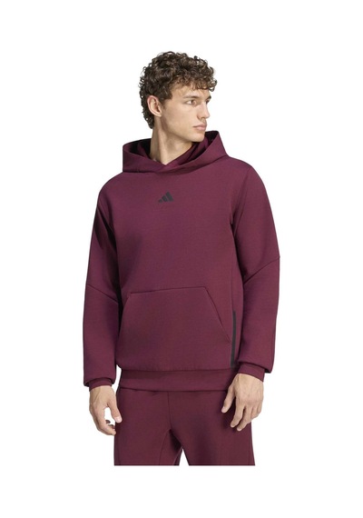 Ks6405-e Adidas D4t Hoodıe Erkek Sweatshirt Bordo Ks6405-e