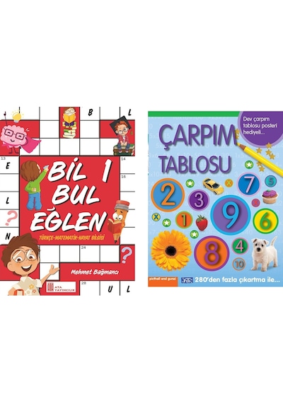 Ata 1.Sınıf Bil Bul Eğlen + Çarpım Tablosu