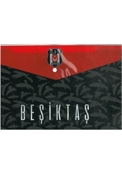Tmn Çıtçıtlı Dosya Beşiktaş Kırmızı Siyah