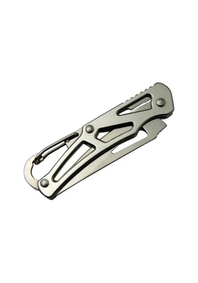 1606 Metal Mini Çakı 14 Cm Manuel, Kemerlikli