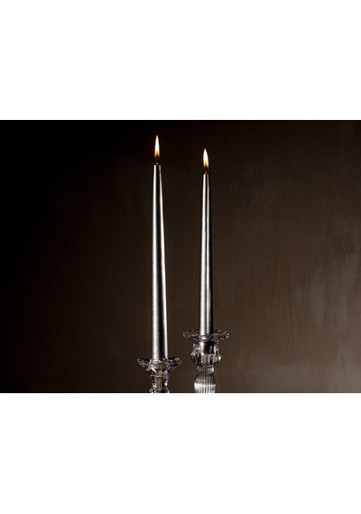 Madame Coco Répertoire Le Cadeau Şamdan Mum 25 CM Silver- Mumm0000000001