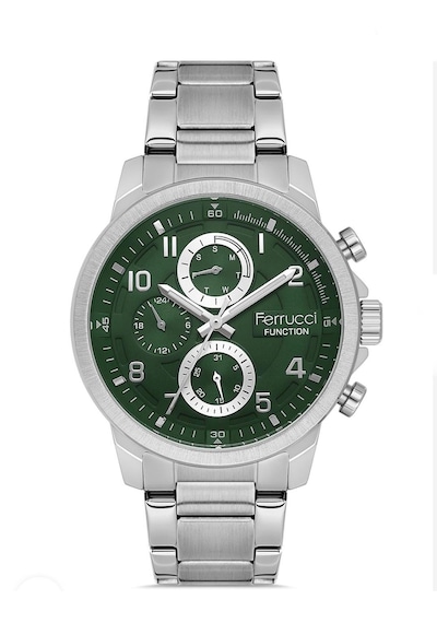 Ferrucci Fc 63345 Fonksiyonlu Çelik Kordon Trend Erkek Kol Saati