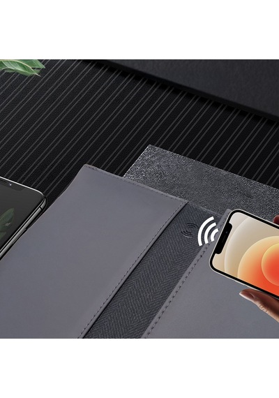 Lenyes Lb511 Nfc Tag Özellikli 14 İnç Su Geçirmez Laptop Kılıfı Gri