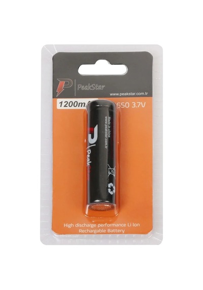 Şarj Edilebilir 18650 Turbo İyon Pil 1200 Mah 1 Adet