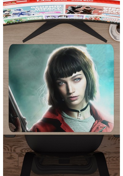 La Casa De Papel-tokyo V3 48x40 Xl Gaming Kauçuk Kaymaz Taban Mouse Pad Fare Altlığı