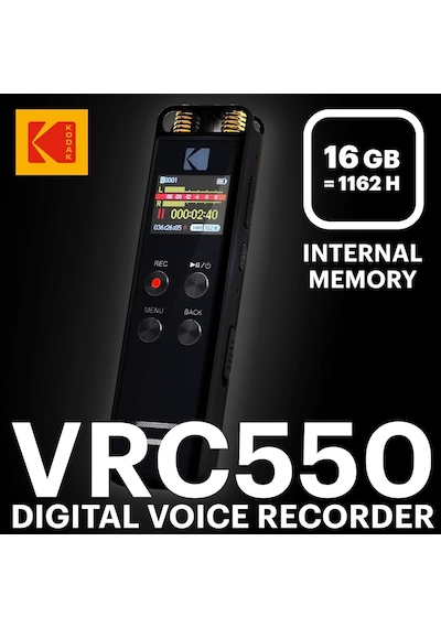 Kkonsantrasyon Dictaphone Vrc550 Ses Kayıt Cihazı