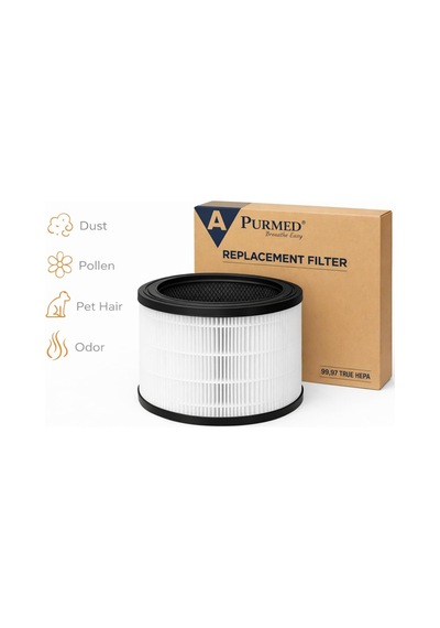 Lexroo Winix Zero Compact Uyumlu Filtre Hepa + Aktif Karbon Filtre Hava Temizleyici Yedek Filtre Standart