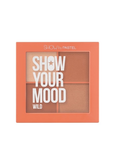 Show By Pastel Show Your Mood Wild 4'lü Allık Paleti Çok Renkli