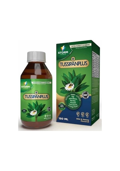 Storm Vitals Tussipan Plus 150ml Sıvı
