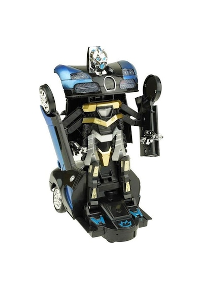 Transformers Robota Dönüşen Pilli Araba Işıklı Sesli Bugatti 25 C