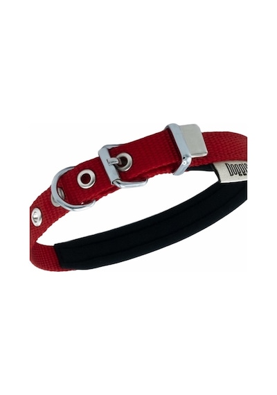 Doggie Konfor Dokuma Boyun Tasması Kırmızı 1.5 x 25-30 CM Kırmızı