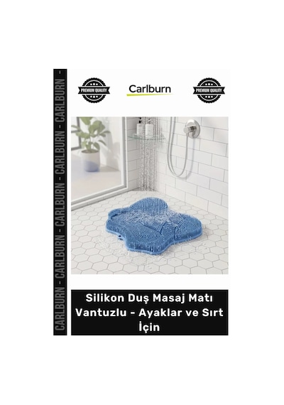 Özel Üretim Kaymaz Banyo Ped Peeling Fırça Silikon Duş Masaj Matı Vantuzlu Ayaklar Sırt İçin Çok Renkli