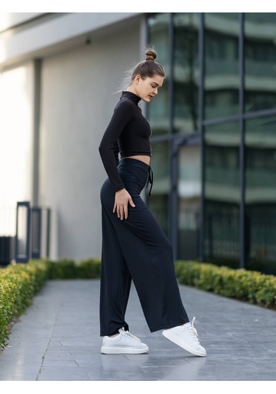 Lismina Siyah Yoga Tayt Pantolonu Siyah