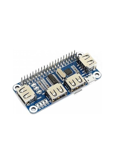 Robotistan-4 Port Usb Hub Hat (Raspberry Pi İçin)